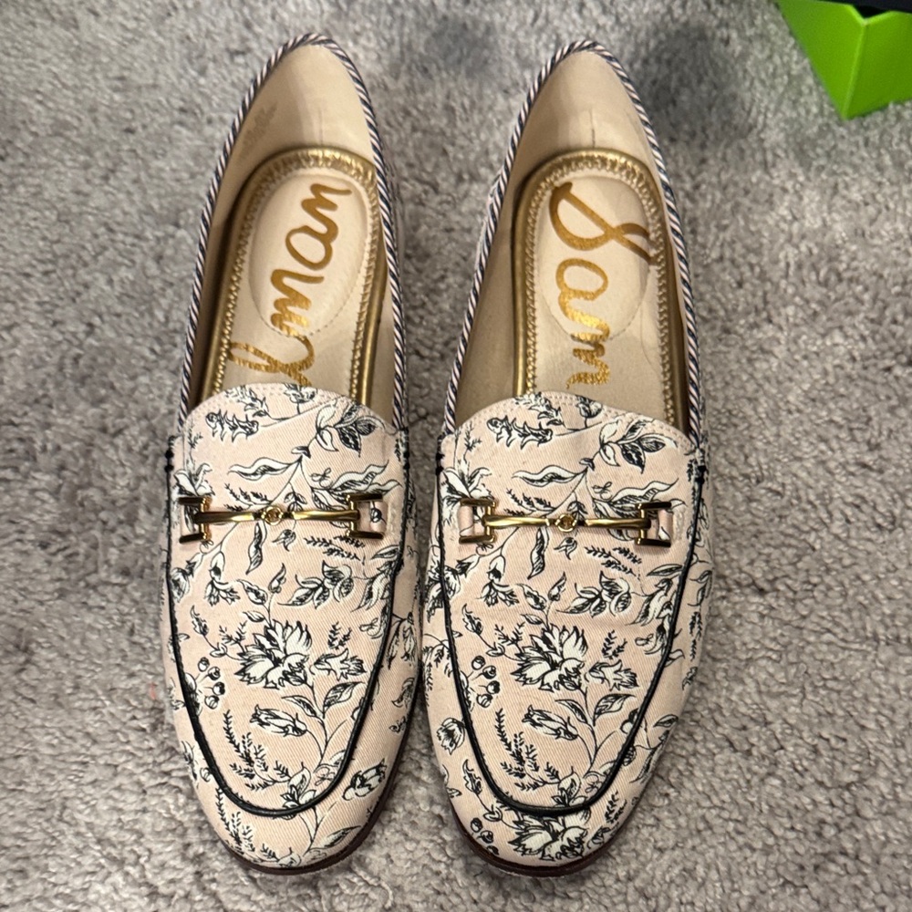 Floral Loafers